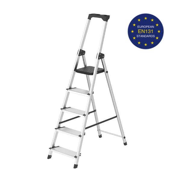 ALLLAD1004-5 Step Aluminium Ladder