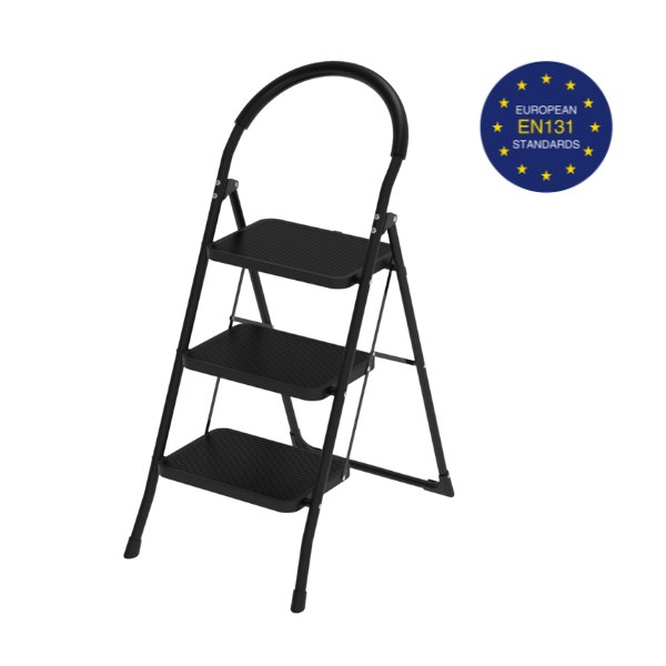ALLLAD1007-Round-Hail 3 Step Stool